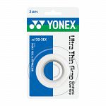 Yonex AC 130 Ultra Thin Overgrip 3Pack White